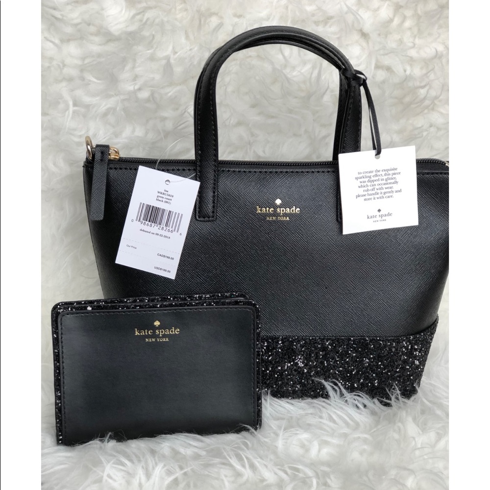 Kate Spade Ina Greta Court Satchel & Wallet